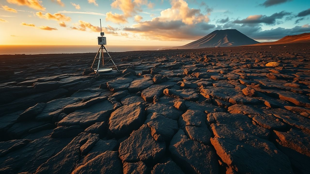 a wide landscape shot capturing the rugged dynamic essence of hawaiis volcanic islands the foregr